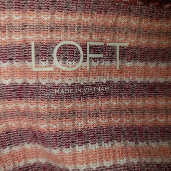 LOFT Women’s Large Sleeveless Tank Top NWT Lightweight Layering Essential - Picture 6 of 6